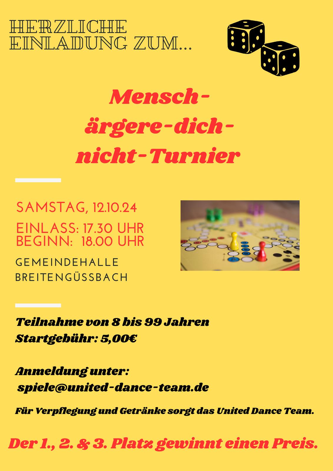 Du betrachtest gerade Mensch-ärgere-dich-nicht-Turnier für alle ab 8 Jahren
