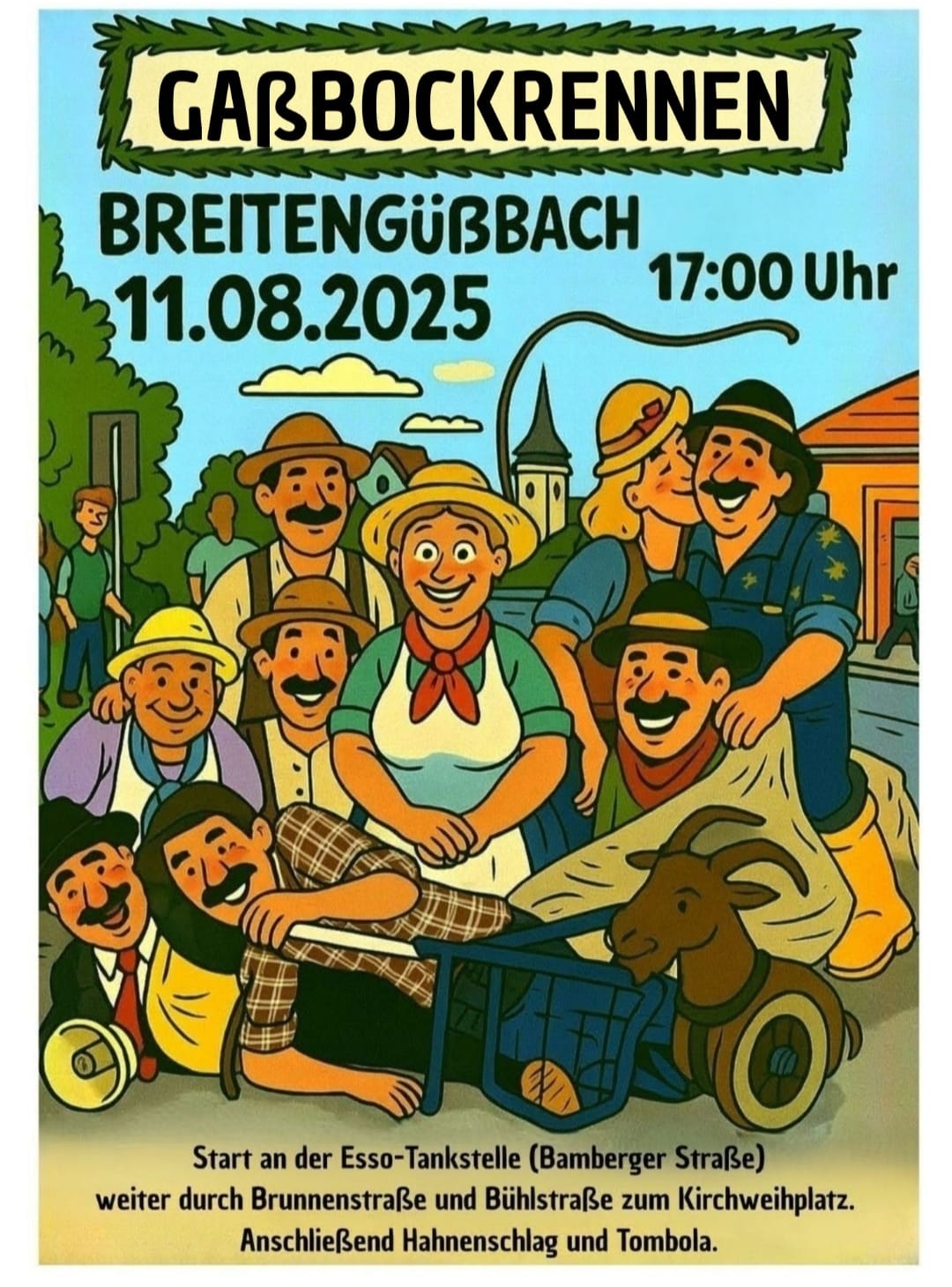 Du betrachtest gerade Kirchweih in Breitengüßbach mit Geißbockrennen – Junioren, Boys1